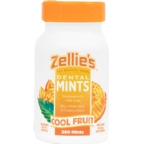 Zellies Kosher Xylitol Dental Mint - Cool Fruit 250 Mints