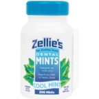 Zellies Kosher Xylitol Dental Mint - Cool Mint 250 Mints