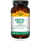 Country Life Arctic Kelp 225 Mcg Vegan Cuitable Not Certifies Kosher 300 Tablets