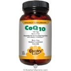Country Life Coenzyme Q-10 100 Mg 30 Vegetarian Capsules