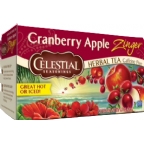 Celestial Seasonings Kosher Cranberry Apple Zinger 20 Bag