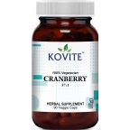 Kovite Kosher Cranberry 400 mg. 100% Vegetarian 90 Vegetable Capsules 