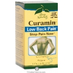 Terry Naturally Vitamins Curamin Low Back Pain Vegan Suitable Not Certified Kosher 60 Capsules