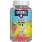 Freeda Kosher Vitamin D3 1000 IU (25 mcg) Sugar-Free - Strawberry Flavor 60 Gummies
