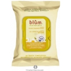 Blum Natural Kosher Daily Cleansing & Makeup Remover Daily Dry/Sensitive Skin Towelettes 3 Pack 30 Towelettes