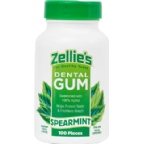 Zellies Kosher Xylitol Dental Gum - Spearmint  100 Pieces
