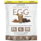 Designer Wellness Kosher Designer Egg Whole Egg Protein Powder 24g - Dutch Chocolate 12.4 OZ
