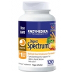 Enzymedica Kosher Digest Spectrum Complete Food Intolerance Support 120 Capsules