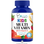Doctors Finest Kosher Kids Multi Vitamins Gummies - Fruit Flavor 120 Jellies