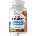 Doctors Finest Kosher Kids Probiotics with Prebiotic Fiber 5 Billion Berry Flavor 120 Chewable Tablets