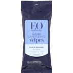 EO Products Hand Sanitizer Wipes Resealable  - Lavender  10 Wipes