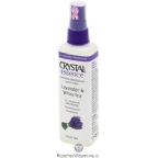 Crystal Essence Mineral Deodorant Body Spray Lavender & White Tea 4 OZ