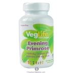 VegLife Evening Primrose Oil 1000 Mg Vegan Suitable Not Certified Kosher 60 Vegan Softgel