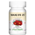 Maxi Health Kosher Maxi FE 25 Gentle Iron 25 Mg 100 Tablets