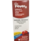 Adwe Kosher FeverX Children’s Pain + Fever Relief Acetaminophen Liquid Cherry Flavor 4 fl oz