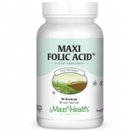 Maxi Health Kosher Maxi Folic Acid 1000 mcg 90 Maxicaps