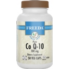 Freeda Kosher Pure Coenzyme Q-10 100 Mg  50 Veg Caps