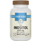 Freeda Kosher Inositol 650 mg 100 Veg Caps