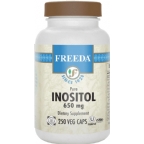 Freeda Kosher Inositol 650 mg 250 Veg Caps