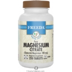 Freeda Kosher Magnesium Citrate 100 mg 250 TAB