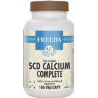 Freeda Kosher SCD Calcium Complete 180 Veg Caps