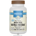 Freeda Kosher Ultra Freeda Iron Free Multivitamin and Mineral 360 Veg Caps