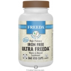 Freeda Kosher Ultra Freeda Iron Free Multivitamin and Mineral 360 Veg Caps