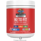 Garden of Life Kosher Dr. Formulated Keto Fit Healthy Diet Support Shake Vanilla Dairy 12.52 Oz
