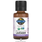 Garden of Life Kosher Organic Essential Oils Lavender 0.5 fl oz