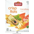 Gefen Kosher Gluten Free Crisp Flats Everything Flavor - Passover 5.2 OZ