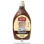 Gefen Kosher Chocolate Flavored Syrup  - Sugar Free - Passover 18 Oz