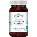 Kovite Kosher American Ginseng Root 400 mg Full Spectrum  60 Vegetable Capsules 