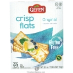Gefen Kosher Gluten Free Crisp Flats Original Flavor - Passover 5.2 Oz