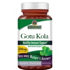Natures Answer Standardized Gotu Kola Herb Extract Vegetarian Suitable not Certified Kosher 60 Vegetable Capsules
