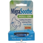 Natures Life MigraSoothe Roll-On -Cooling Sensation Calming Effect 1 Stick