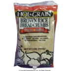 Hol-Grain Kosher Brown Rice Bread Crumbes Wheat/Gluten Free 4 OZ