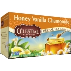 Celestial Seasonings Kosher Honey Vanilla Chamomile Herb Tea 20 Bags