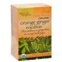 Uncle Lees Tea Kosher Imperial Organic Chai Orange Ginger Rooibus Tea 18 Tea Bags