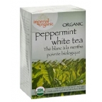Uncle Lees Tea Kosher Imperial Organic White Tea Peppermint 18 Tea Bags