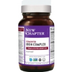 New Chapter Kosher Fermented Iron Complex 90 Tablets