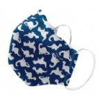 Green Sprouts Reusable Face Mask For Child - Navy Dino 1 Navy Dino Mask