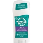 Toms Of Maine Long Lasting Deodorant Stick Wild Lavender Pack Of 6 2.25 oz
