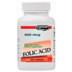 Landau Kosher Folic Acid 400 Mcg. 180 TAB