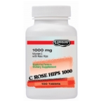 Landau Kosher Vitamin C Rose Hips 1000 Mg 100 TAB