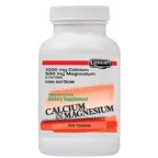 Landau Kosher Calcium & Magnesium 500/250 100 Tablets