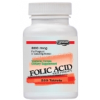 Landau Kosher Folic Acid 800 Mcg 250 Tablets