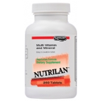 Landau Kosher Nutrilan Multiple Vitamins with Minerals 250 TAB