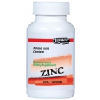 Landau Kosher Zinc (Amino Acid Chelate) 50 Mg 250 Tablets