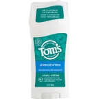 Toms Of Maine Long Lasting Deodorant Stick Unscented Pack Of 6 2.25 oz