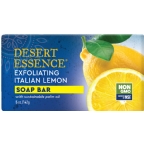 Desert Essence Bar Soap, Exfoliating Italian Lemon 5 Ounces